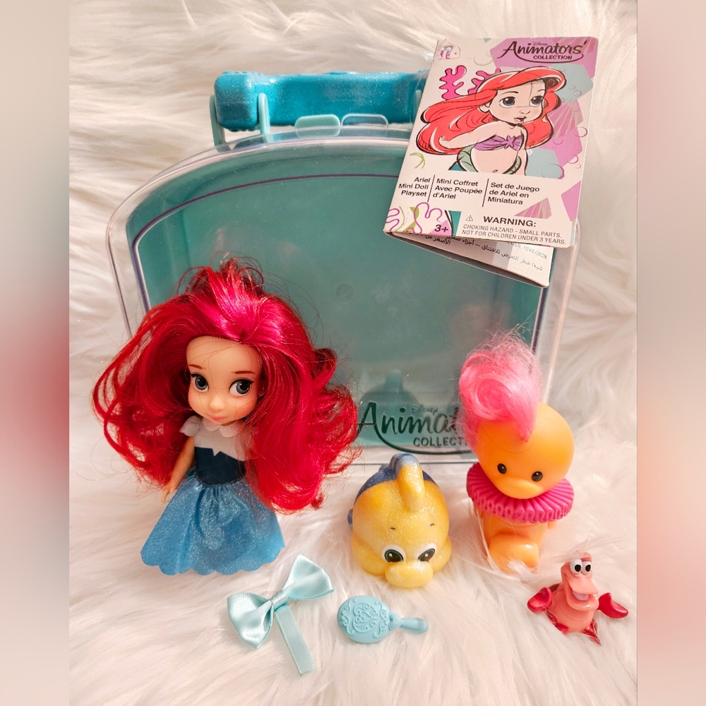 Disney Animators' Collection Ariel Doll The Little Mermaid Playset